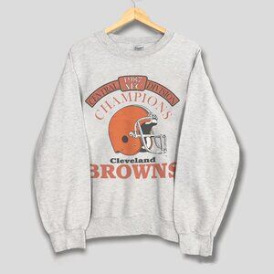 Vintage Cleveland Browns Football Sweatshirt, Retro Cleveland Browns NFL Shirt